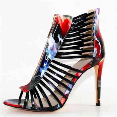 

Roman style sandals women fashion high heels wedding party shoes for women lady sandals plus size x161019