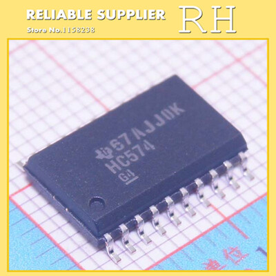 

100PCS/lot SN74HC574DWR SN74HC574DW SOP20 7.2MM D-type flip-flop