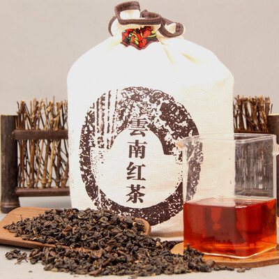

Chinese 1000g tea black tea Yunnan Fengqing premium bag F213