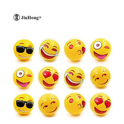 

12 Pack Emoji Надувные пляжные шары Emoji на День Рождения Подарочные сувениры для наружных игр Призы настоящие игрушки