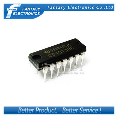 

50PCS CD4013BE DIP14 CD4013 DIP new and original IC free shipping
