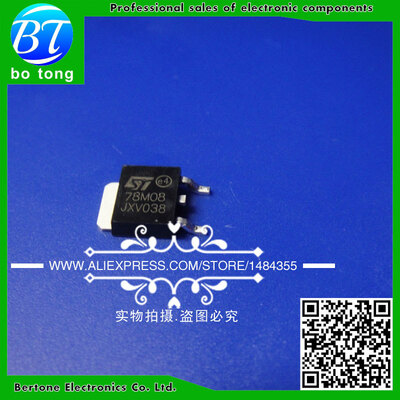 

Free Shipping 50 PCS L78M08CDT-TR TO-252 78M08 SMD 3-Terminal 05A Positive Voltage Regulator