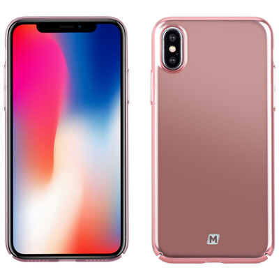 

MOMAX Apple X Mobile Shell iPhoneX Телефон Чехол для телефона Телефонная стойка Вакуумное покрытие Защитный чехол Set 5.8 Дюймы Розовое золото