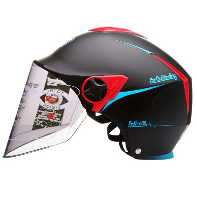 

Tanked Racing Motorcycle Helmet Electric Battery Helmet T507 SpringSummer Helmet L Code Asia Red Linge