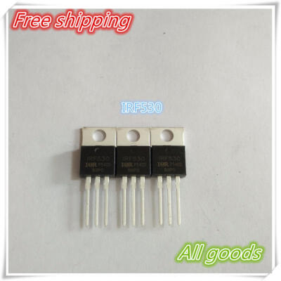 

10PCS IRF530N IRF530 TO-220 IRF530NPBF Power MOSFET N-Channel 17A 100V 10PCS/LOT Free Shipping