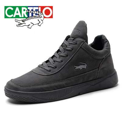 

Card Di Le Crocodile CARTELO casual shoes in the middle to help comfortable British fashion casual shoes lace outdoor sports shoes