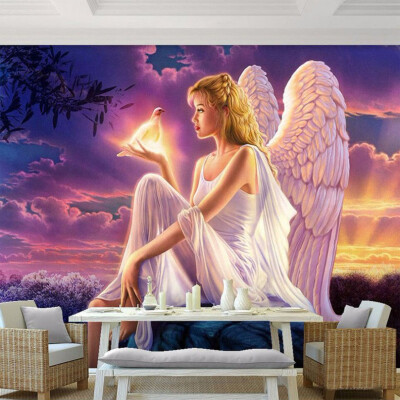 

3D Wallpaper Fairy Tale World Fluorescent Photo Murals Living Room Kids Room Interior Romantic Home Decor Modern Wall Painting