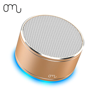 

Omu X1 Bluetooth speaker portable phone wireless outdoor mini speaker Cannon computer card card subwoofer car charging player player local gold