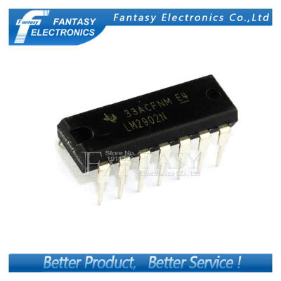 

50PCS LM2902N DIP14 LM2902 DIP LM2902P new and original IC free shipping