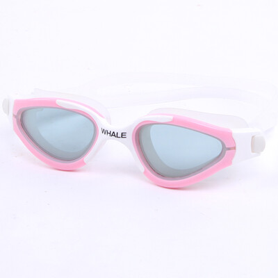 

Swim Goggles Whale Профессия Отсутствие утечки Anti Fog Мужчины Женщины Взрослый плавательный зеркало с покрытием Quick Quick Adjustable Silicone Headband