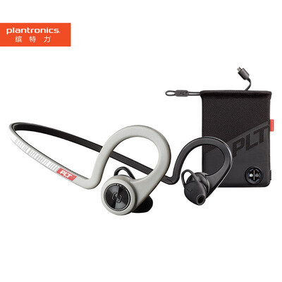 

Plantronics BackBeat FIT Enhanced Wireless Stereo Sports Bluetooth Headset Musical Headphones Universal Double-sided Ear-hook In-ear Yapi Gray Charging bag