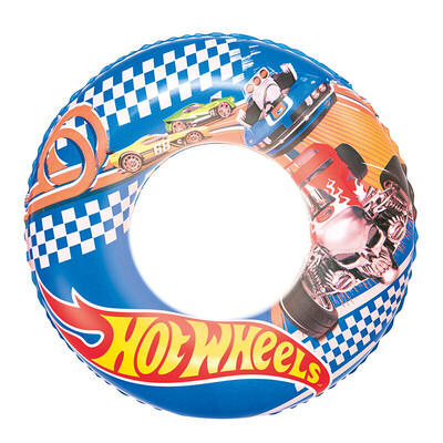 

Bestway hot wheels Hotwheels childrens swimming ring baby lifebuoy baby underarm inflatable swimming ring self-driving equipment suitable for children aged 3-6 93401