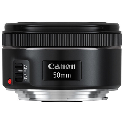 

Canon EF 50 мм f / 1.8 Стандартная фиксированная фокусная линза STM
