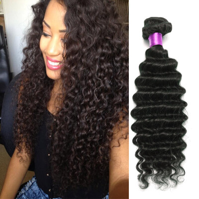 

Brazilian Deep Wave Hair 4 pcs/lot Virgin Human Hair Brazilian Deep Wave 7A Unprocessed Virgin Brazilian Hair 4 Bundles Deep Wave