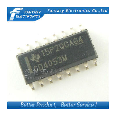 

10PCS CD4053BM96 SOP16 CD4053BM SOP CD4053M SMD CD4053 new and original IC free shipping