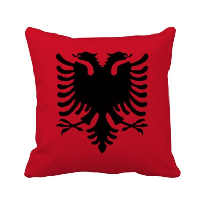 

Albania National Flag Europe Country Square Throw Pillow Insert Cushion Cover Home Sofa Decor Gift