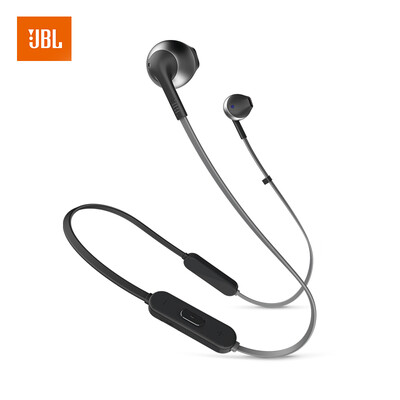 

JBL TUNE205BT Беспроводная Bluetooth-гарнитура Спортивные наушники T205BT Наушники с половинным ушным наушником с телефонами Mai Talk Cold talk Silver