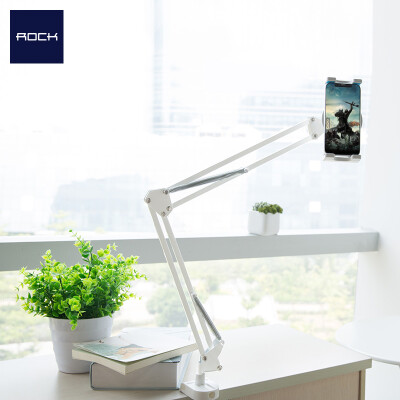 

ROCK Lazy Stand iPad Tablet Мобильный телефон Универсальная настольная кровать Head Folding Live Shelf air2 PTZ Lazy Stand - White