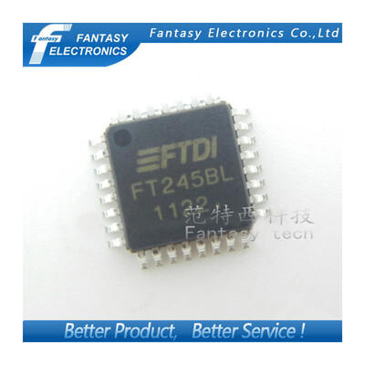 

5PCS FT232BL FT245B LQFP32 FT245 QFP FTDI USB UART USB - Serial IC new&original free shipping