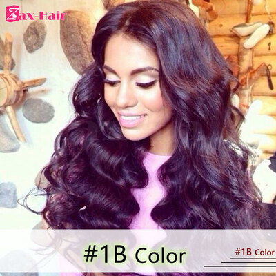 

Glueless Lace Front Wig Body Wave Human Hair Lace Front Wigs For Black Women Virgin Peruvian Lace Wig 150 Density Zax Hair