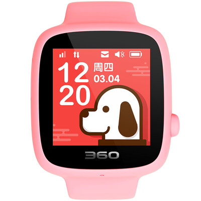 

360 children&39s phone watch security positioning full-color touch screen children&39s mobile phone ring 360 children&39s watch SE 3 generation W608B smart phone watch sky blue