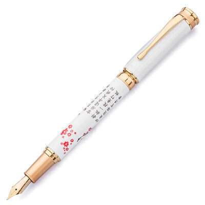 

Hero (HERO) 955 pure platinum gold plum blossom iridium gold pen