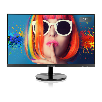 

27-дюймовый трехмерный видеорегистратор ViewSonic с микрограницей Full HD 178-градусный широкоэкранный мониторный монитор монитора (интерфейс HDMI) VA2759-sh-2