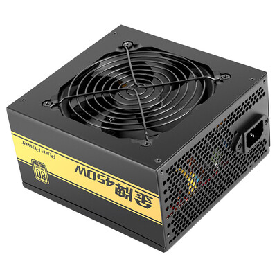 

First horse SAMA rated 450W gold 450 desktop computer power supply 80PLUS gold certification active PFC 12cm silent fan three-year warranty