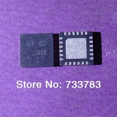 

5pcslot RICHTEK RT8809AGQW RT8809AZQW RT8809A07ED 07 ED 07 EF 07 QFN-24 Multi-Phase PWM Controller for GPU Core Power Supply