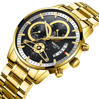 

Saat NIBOSI Mens Watches Top Brand Luxury Watch Men Waterproof Watch Men Waterproof Analog Quartz Wristwatches Relogio Masculino