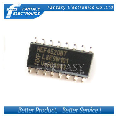 

10PCS HEF4520BT SOP14 HEF4520 SOP HCF4520 SMD CD4520BM new and original IC free shipping