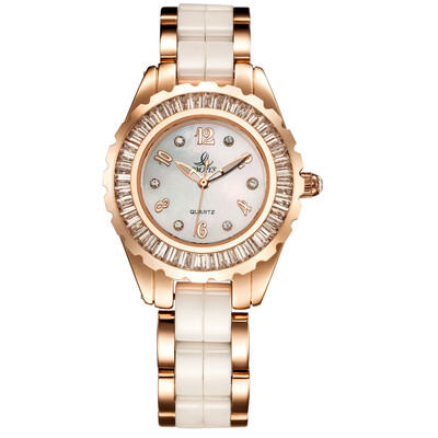 

Womens Watch Fashion Quartz Watch With A Steel Watchband