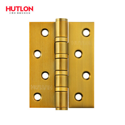 

Hutlon 4 inch stainless steel silent bearing hinge 2 pieces htl-02010101 yellow bronze