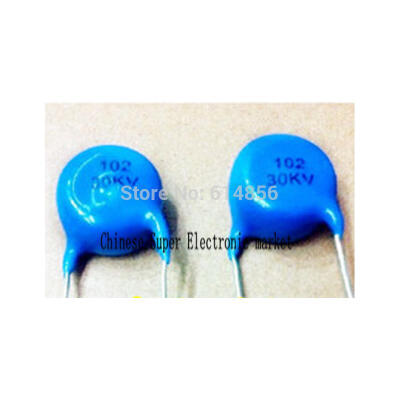 

10PCS 30KV 1000PF 102 High Voltage Ceramic Capacitor