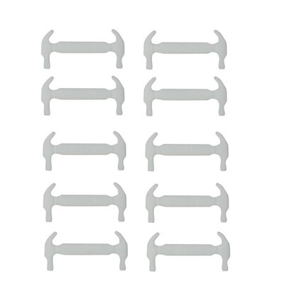 

JUP 1 Set 10Roots Unisex Men Women No Tie Shoelaces Elastic Silicone Shoes Lace for All Sports Sneakers Silicon Laces Shoelace