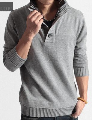 

Black Men sweater Korean sweater boy