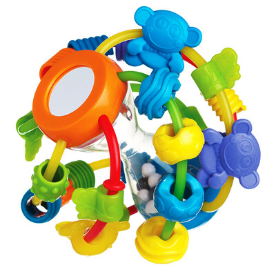 

Playgro sent Gaole rattles toys baby rattle teether set growth gift baby child birthday gift Australia imported more than 3 months
