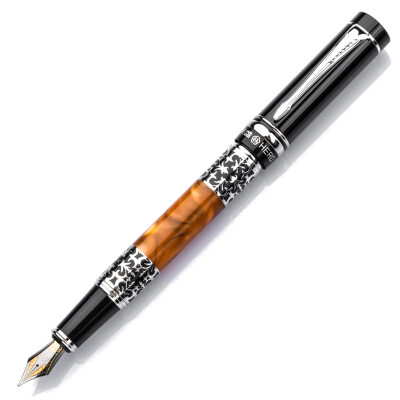 

Hero HERO 1023 Acrylic Black Brightening Iridium Gold Pen Pen