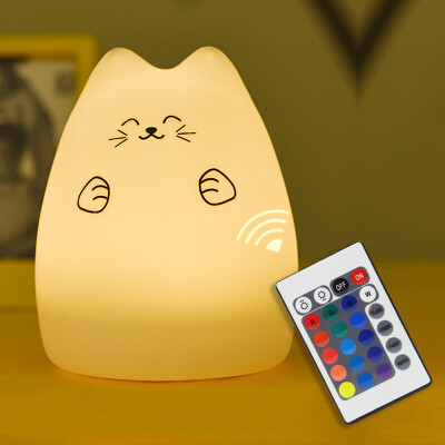 

NEWMAN LED night light silicone table lamp bedside birthday present