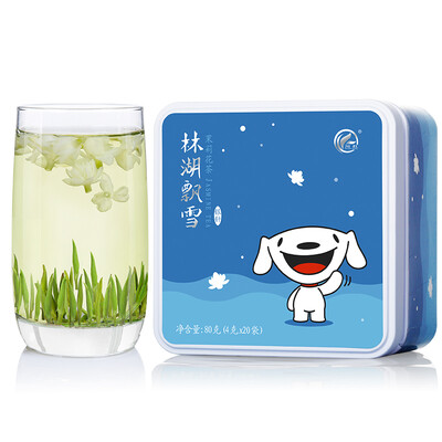 

[Jingdong JOY Co-branded] Lin Hu Piao Xue Yan Qingchuan Красный чай Травяной чай Jasmine Tea Premium 80g / box