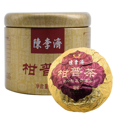 

Чэнь Лицзи Чай Pu'er Чай Мандарин Оранжевый приготовленный чай Одиночный пакет 25 г Старый китайский