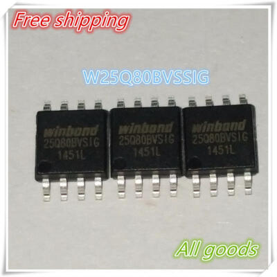 

10PCS 25Q80BVSIG W25Q80BVSSIG SOP8IC