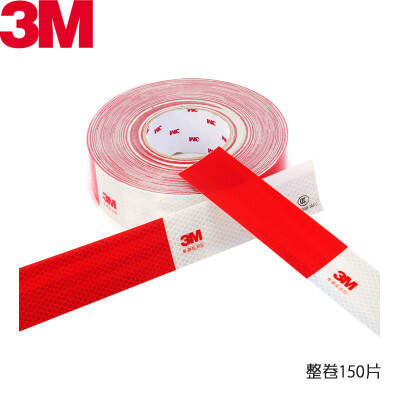 

3M body warning reflective strip 983D prism reflective stickers whole volume 457 meters long life national standard 3C certification car reflective logo