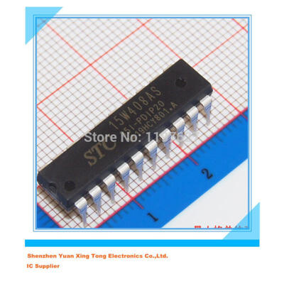 

10PCS/LOT STC15W408AS-35I-PDIP20 STC15W408AS STC15W408AS-35I DIP original electronics IC kit