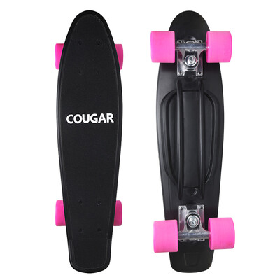 

Cougar COUGAR small fish skateboard children adult four-wheel road plate D170407 Black Star