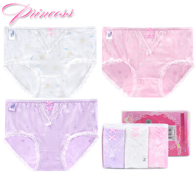 

Ai Lier Aurora girl underwear female students in the middle of the waist lace fabric girls underwear Jingdong self-operated ladies sexy briefs 3 loaded K8038