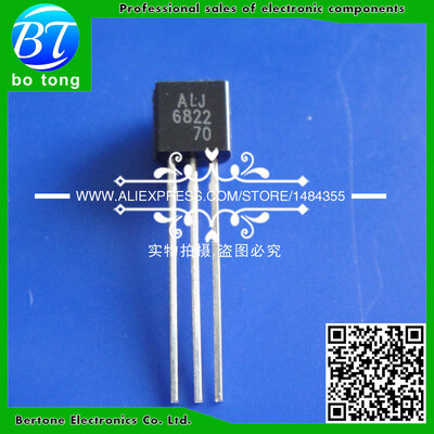 

Free Shipping ALJ6822 6822 TO - 92 plug-in triode 1000 PCSlot