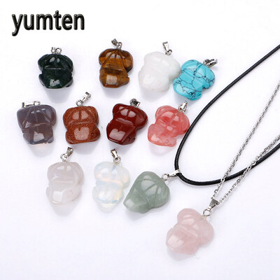 

Yumten Crystal Gem Pendant Necklace Woman Классические романтические симпатичные украшения Charm Ювелирные изделия ручной работы Jade Pendentif Pierre Colares