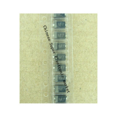 

200PCS SMD rectifier diode 1N4007 IN4007 M7 SMA 1A 1000V