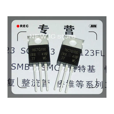 

16CTQ100PBF 16CTQ100 16A100V New and original Free shipping 50PCS